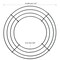 20 Pack 8 Inch Wire Wreath Frame, Round Green Metal Wreath Frame, Floral Crafts Wreath Form for DIY Christmas Wedding Party